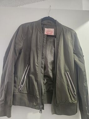 Levi's Olive Green Bomber Jacket